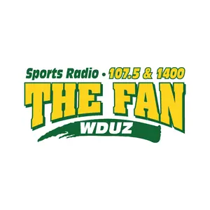 WDUZ The Fan 107.5 إف إم و 1400 إيه إم بث