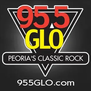 WGLO - 95.5 إف إم Peoria's كلاسيكي روك إف إم