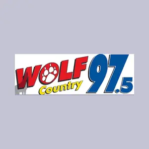 WUFF 97.5 Wolf كانتري موجة